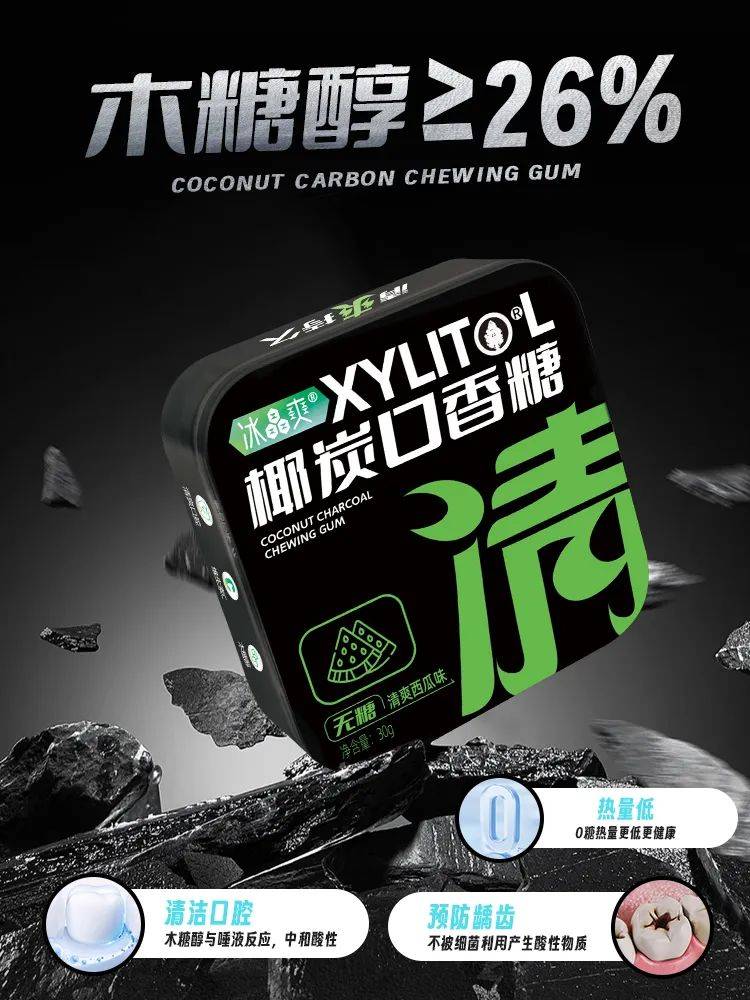 正掀起糖果界“黑科技”风暴打破常规！这款黑黑的口香糖(图7)